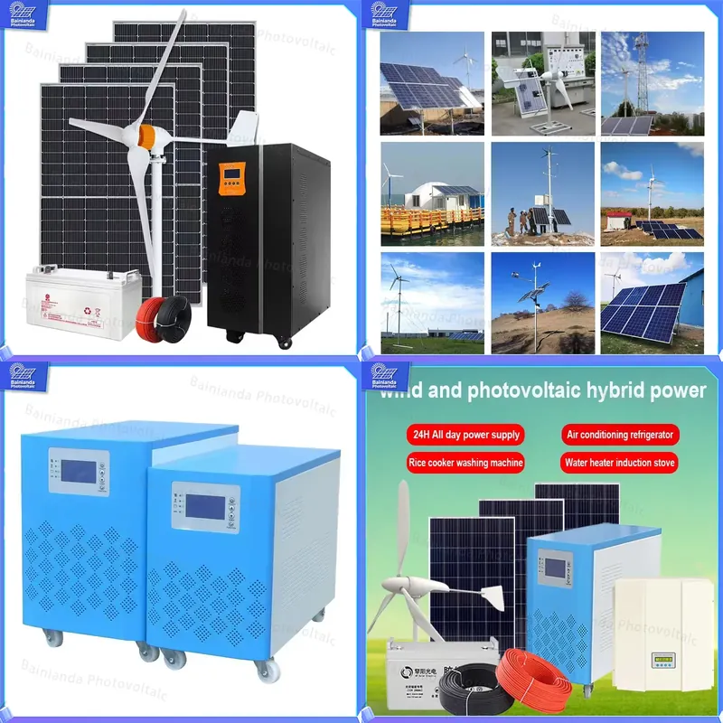 3KW 5KW 8KW Hybrid Wind Solar  - Renewable Energy Wind Solar recension och pris
