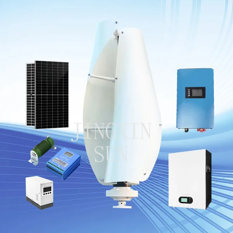 Small Vertical Wind Turbine 1k - Renewable Energy Wind Solar recension och pris