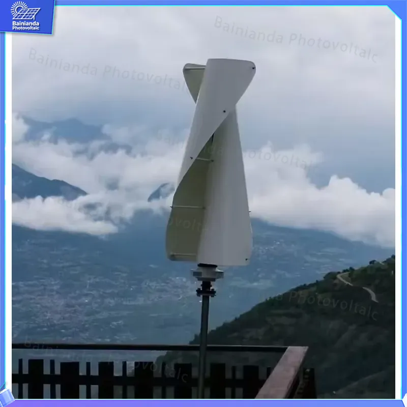 600W Vertical Axis Wind Turbin - Renewable Energy Wind Solar recension och pris