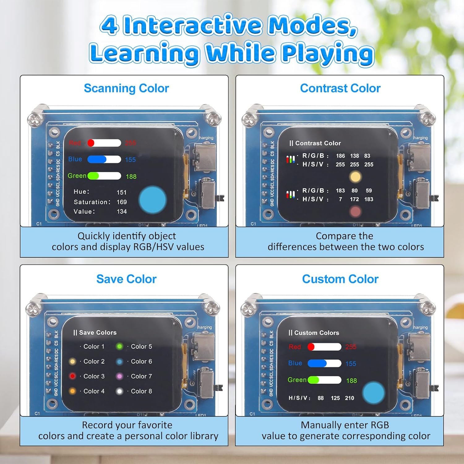 DIY Color Recognition Solderin - Renewable Energy Kit recension och pris